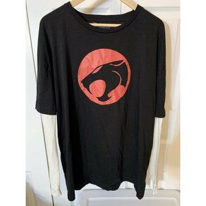Thundercats Warner Bros Men’s Sz 2XL T shirt Black Red White Rare‎